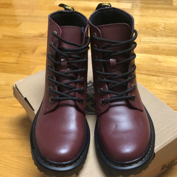 SOLD Dr. Martens Luana Cherry Red - Picture 2 of 6